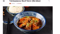 14 Vietnamese dishes listed among world’s 100 best rated noodles
