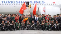 Vietnamese military rescue team completes mission in Turkey, arrives home
