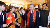 Party General Secretary, State President To Lam begins state visit to India