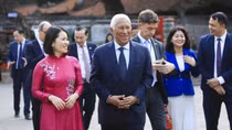European Council President António Costa visits Temple of Literature