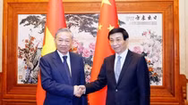 Vietnam's top leader meets with Chairman of Chinese People’s Political Consultative Conference