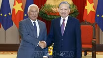 Party chief hosts European Council President