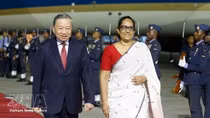 Top Vietnamese leader begins state visit to Sri Lanka