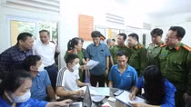 Deputy Minister Nguyen Duy Ngoc inspects implementation of Project 06 at police unit in Hanoi