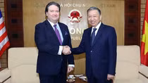 Minister To Lam receives US Ambassador to Vietnam
