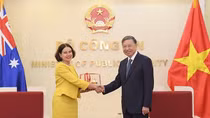 Minister To Lam receives Australian Ambassador to Vietnam