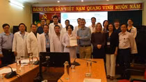 30-4 Hospital receives and works with German experts