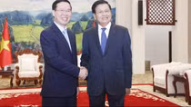 Vietnam’s senior officials visit Laos to attend celebrations of diplomatic ties anniversary