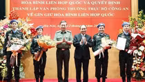 President asks public security officers to try their best to fullfill UN peacekeeping tasks