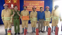 Police in Mekong Delta promote “inter-family fire safety group” model