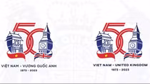 Logo to celebrate 50th anniversary of UK-Vietnam diplomatic ties unveiled