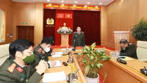 Deputy Minister Le Quoc Hung works with Department of Foreign Relations