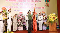 Ngoc Ly Prison receives second-class Fatherland Protection Medal