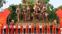 Monument “People’s Public Security Forces serve for the sake of the People” unveiled
