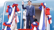 NA Chairman arrives in Vientiane, beginning official visit to Laos