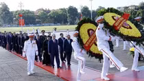 Party, State leaders pay homage to martyrs