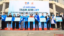 Free oxygen ATM programme kicked off in Hanoi