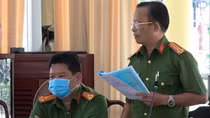 Tien Giang police discuss the implementation of security camera model