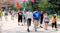 Foreign arrivals surge over seven-month period
