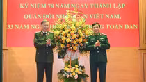 Leaders of Ministry of Public Security and the Ministry of National Defense celebrate the 78th founding anniversary of Vietnam People's Army