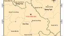 Kon Tum province once again hit by multiple quakes