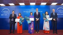 Three female scientists receive L’Oreal-UNESCO awards