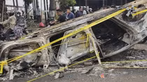 174 dead after fans stampede to exit Indonesian soccer match