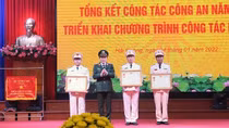 Deputy Minister Luong Tam Quang attend year-end meetings of Hai Phong, Hai Duong police
