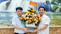 CAND Newspaper works with Hau Giang and Soc Trang Provinces