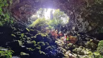 Exploring the largest volcanic cave in Vietnam