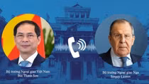 Vietnamese, Russian foreign ministers hold phone talks on Ukraine situation