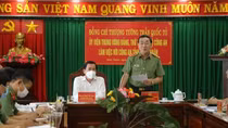 MPS leader works with Ninh Thuan police