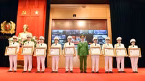 Counter-Narcotics Police Department reviews work performances