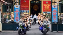 Hanoi police launch anti-crime campaign as the festive season coming