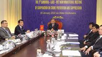 Vietnam, Laos, Cambodia boost cooperation in crime combat