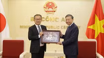 Minister To Lam receives Japanese Ambassador to Vietnam