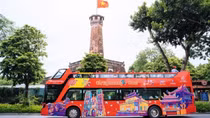 Hanoi city tour on double-decker bus
