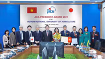 4 Vietnamese units receive JICA President Award