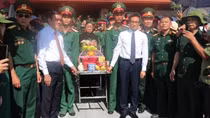War martyrs’ remains reburied in Ha Giang