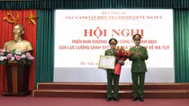 Counter-narcotics police effectively fight illicit drug trafficking