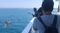 When journalists work at sea, on islands