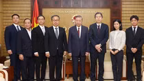Minister To Lam receives senior official of JICA