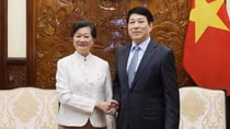 State President bids farewell to Cambodian Ambassador