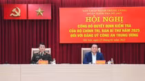PCC’s Politburo and Secretariat start to inspect Public Security Central Party Committee