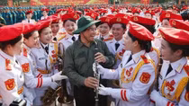 PM encourages forces ahead of 50th reunification anniversary parade