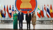 Top Vietnamese leader makes historic visit to ASEAN Secretariat