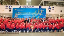 Vietnamese athletes depart for SEA Games 33 in Thailand