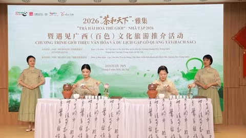 Chinese tea, beautiful nature and brewing closer tourism ties with Guangxi