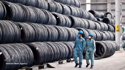 Vietnam named among global top 10 steel producers for first time