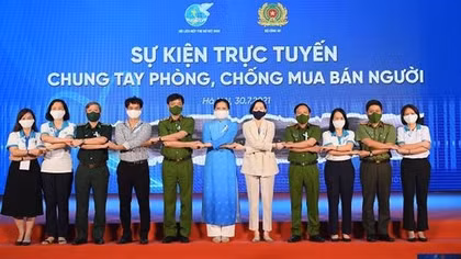 Virtual conference on human trafficking prevention and control held in Hanoi